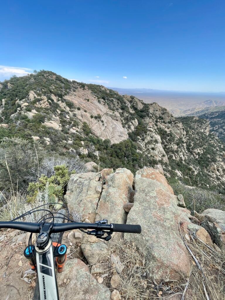 Exploring Mt. Graham in Southern Arizona--a big day out on the Pivot Firebird.